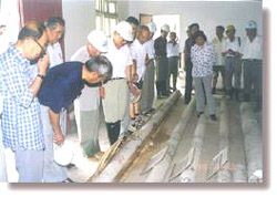 RCC core sample 6.67m long